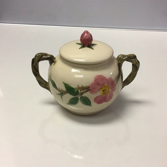 Vngte Franciscan Desert Rose sugar bowl & creamer - Picture 13 of 13